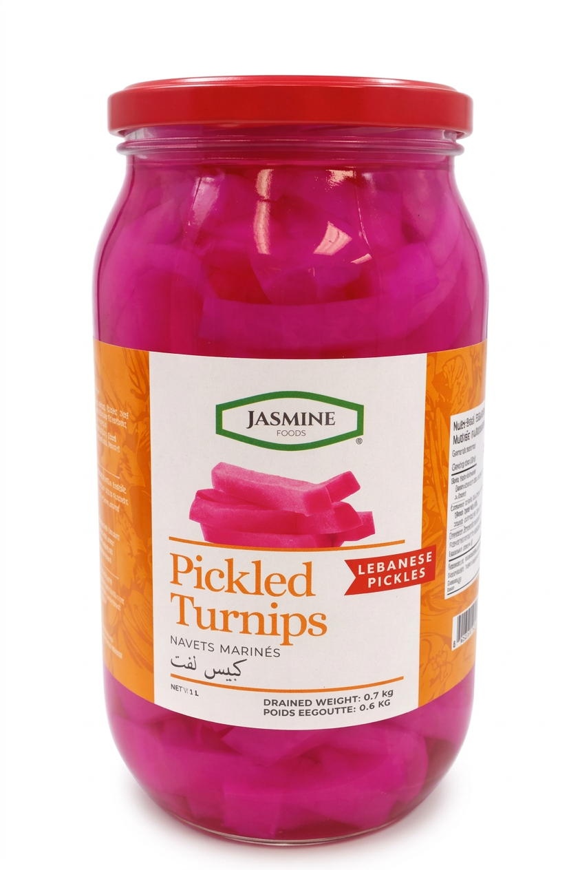 Jasmine Pickled Turnip 12x1kg — Wholesale | Jasmine Foods